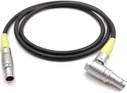 Pre~ton FIZ MDR Bart~ch DIGITA Motor Cable Right Angle 7-pin Male to Right Angle 7-pin Male(Straight to Elbow,70cm)