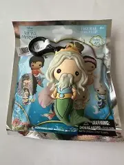 Disney The Little Mermaid Live Action King Triton Figural Bag Clip New with Tag