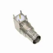 5 Pcs M-50 Bnc Female Socket Bulkhead Right Angle Pcb Mount Bnc Connector Oscilloscope Probe