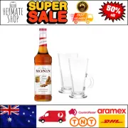 MONIN Salted Caramel Syrup 700ml – Vegan, Gluten-Free Coffee & Dessert Mix