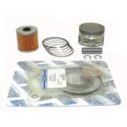 New 69.25mm Bore .25mm Over Top End Rebuild Kit Fits Kawasaki By 54-252-11