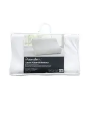 [Dreamaker] 100% Natural Contoured Pincore Latex Pillow 60x40cm in White