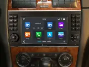 For Mercedes CLK A209 Car Radio DAB+ USB Bluetooth Wireless Apple Carplay