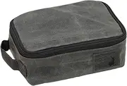 Captain Stag Mestin Case, Square Aluminum Cooker Case, Multi Case, Storage, Rice Cooker, Cotton Canvas, Olive, [1/2 Use (L)] UL-2049/UL-2065