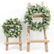 Artificial Topiary Wreath Eucalyptus Leaf Door Hanging Garland Wedding Party