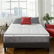 Zinus Chiro iCoil King Mattress Pocket Spring Memory Foam Bed Euro Top - Medium Comfort Feel