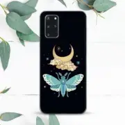 Celestial Luna Moth Moon Night Case For Samsung Note 20 S20 S21 S22 S23 S24 FE