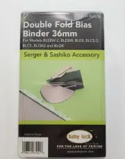 Genuine Baby lock DOUBLE FOLD BIAS BINDER 36mm BLE8-S2 Serger & Sashiko NIP