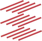 TOGEVAL 12 Pack Magnetic Trim Festive Bulletin Border Removable Decorative Border for Blackboard Stylish Classroom Accessory
