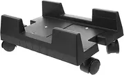 STOBOK Versatile Computer Case Rack Mobile CPU Stand Desk Mount Stand with Casters for Home Office