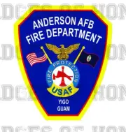 Anderson Air Force Base Fire Department Decal