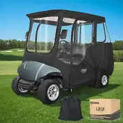 2 Passenger Golf Cart Enclosure Fit Yamaha G14 G16 G22 G29 Drive and Drive 2, Ya