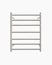 Bathroom Heated Towel Rail Rack 7 Ladder Stainless Steel 240V 110W NEW