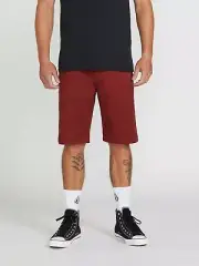 Volcom Vmonty Shorts Mens Red size 30