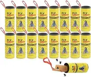 Fly Catcher - Fruit Fly Trap Indoor/Outdoor,16pcs Fly Strips Indoor Sticky with Pins, Indoor Fly Tape for Indoors and Outdoor
