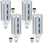 4 Pack 100W Corn LED Light Bulb Fanless,5000K Daylight(1000 Watt Equivalent) ...