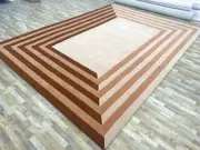 Hand-Tufted Charlie Checkered Rug Handmade Carpets For Bedroom Livingroom Modern