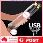 Electric Penis Pump Sex Toys Men Masturbator Extender Enlargement Enhancer Ring