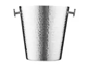 Maxwell & Williams Cocktail & Co Lexington Hammered Champagne Bucket Silver