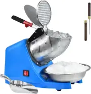 Electric Ice Shaver Machine,With Ice Pick and Scoop,3 Blades of Electric Snow Co