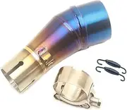 Exhaust Pipe Muffler For Kawasaki For Z250 For Ninja300 For Ninja For 250R Modified Motorcycle Exhaust Middle Tube Link Pipe Muffler Clamp Slip On Mid Pipe