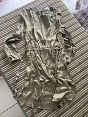 KOOKAI ADDISON DRESS SZ 40 MILITARY COLOUR FREE POST () Bnwt F5