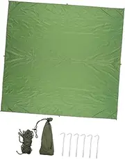 Totority 1Set Heat Tarp Tent with Protection Multi Functional Beach Shade Shelter for Outdoor Camping and Hiking Activities Fits People