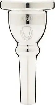 Denis Wick Ultra AT Tuba Mouthpiece, Silver-Plated, AT6U