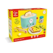 15 Piece Hape Ding & Pop-Up Toaster with Accessories - 2-8 Years