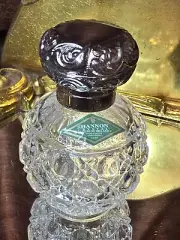 Shannon 24% Lead Alexandra Crystal Designs Ireland Perfume Bottle Godinger Lid