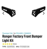 Thumper Fab Factory Front Bumper Light Kit TF010001