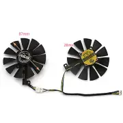 87mm Graphic Card Cooling Fan Video Card Fan for ASUS DUAL GeForce GTX1060 1070