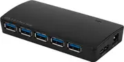 Targus interface hub USB 2.0 Black - ACH125AU