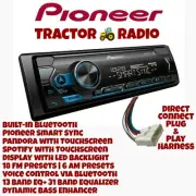 Kioti Tractor Plug & Play Pioneer Radio AM FM Bluetooth NX RX DK CK Series Cab