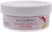 Cuccio Colour Color Acrylic Powder - 14 Days Of Durability - Highly Pigmented - Unbeatable High-Gloss Shine - Full Color Acrylic Application - Used For Art Creations - Blueberry Blue - 45 G
