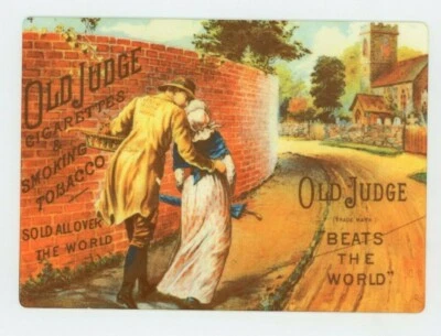 Old Judge METAL reprint Tobacco Sign - Goodwin & Co.