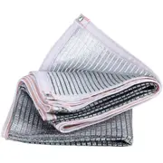 Outdoor Aluminum Foil Sun Shade Net Car Shed Rooftop Shading Sail Garden Shelter Awning Pergolar Terrace Sunshade Cloth