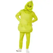 Dr Seuss The Grinch How the Grinch Stole Christmas Halloween Costume Adult