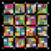 BOHO SOHO - 63" x 63" - Quilt-Addicts Pre-cut Patchwork Quilt Kit