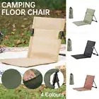 Folding Portable Camping Chair Lightweight Stool with Backrest Outdoor Bench AU