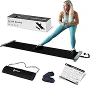 Slide Board for Working Out - Innovative, Extra-Slick Sliding Board With Suction Cups & Slip-Free Underside for Endurance & Strength Building Exercises - Boost Results Without Straining Joints