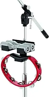 Meinl Percussion Mini Instrument Holder - Rack with Clamp for common Tripod Stands - for Tambourines and Shakers - Drum Kit Accessories, Black (MC-SHTA)