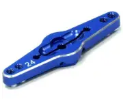 Billet Machined Double Sided Servo Horn 24T for Hitec Servo (r=20, 24mm Holes)