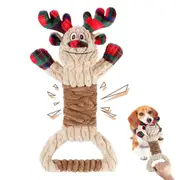 Christmas dog squeak toys, filling dog chewing toy squeaker and wrinkle paper, small middle dogs and dogs cleaning for dog puppies