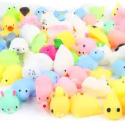 Squishy Mini Mochi Rising fidget Hand Toys for Kids Party Favors, 25 Pack Random