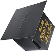 GREENADSCAPE Box Graduation Card Box Elegant Graduation Cap Message Box for Ceremony Decor Multi Functional Keepsake for Collecting Classmate Messages