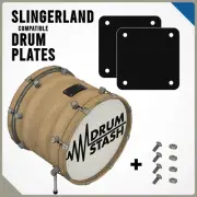 Slingerland Setomatic Drums 3D Printed Bass Masking Plate Set, Color Options