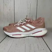 Brand New Women’s Adidas Solar Glide 5 GY8728 Rose Boost Running Shoes Size 6.5