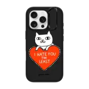 iPhone 16 Pro Impact Ring Stand Case MagSafe Compatible I Hate You The Least