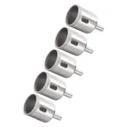 Diamond Hole Saws Drill Bits 30mm Carbon Steel Glass Ceramic Drill Bits 5pcs